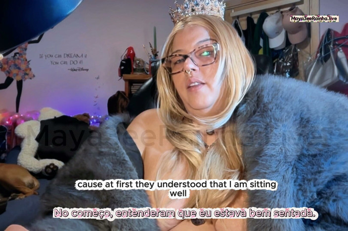 Goddess Maya3ee Rainha: Diamanty na mých rtech Bunda Fatal in Your Face - Come...