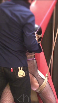 Entraînement BDSM avec des crochets anaux et shibari bondage vol.02 (03-)