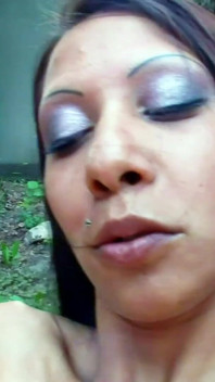 Kinky stepsister Shyla having first lesbian outdoor fuck