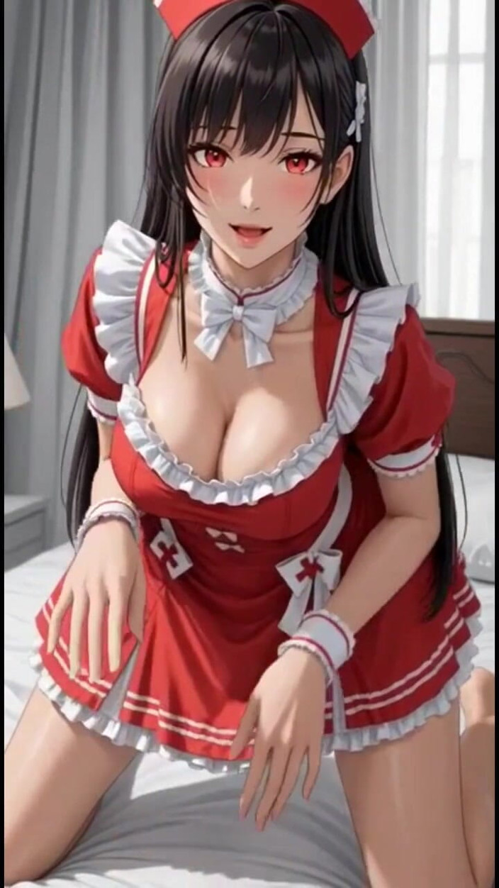 Hot girl dancing: 170. Hot Anime Nurse in Bedroom Ai Animation
