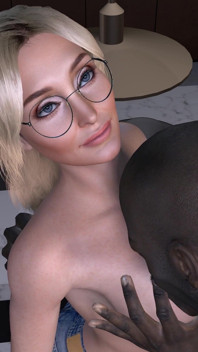흑인 대물 자지에게 따먹히는 발정난 밀프 Landlady