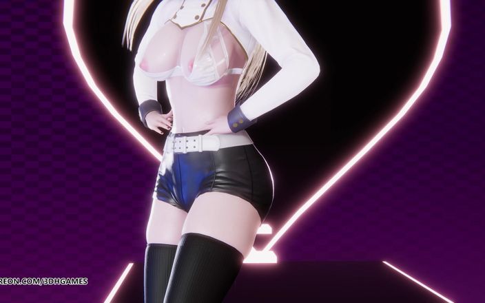 3D-Hentai Games: [mmd] Exid - Ah ano Ahri Sexy striptýz League of Legends...