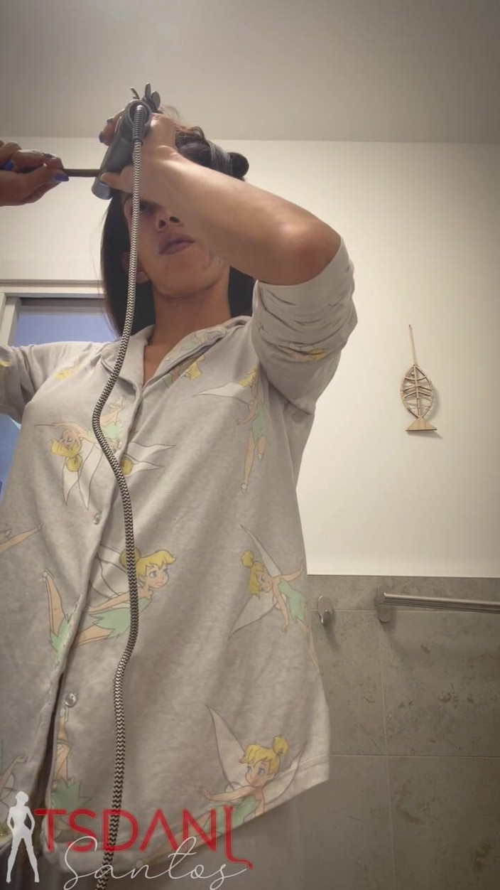 Tsdanisantos1: Poprawiam włosy, które stają się piękniejsze