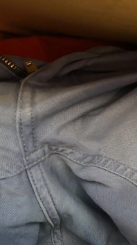 I Got Into a Box in the Street and Managed to Cum While Seeing People Dangerously Close