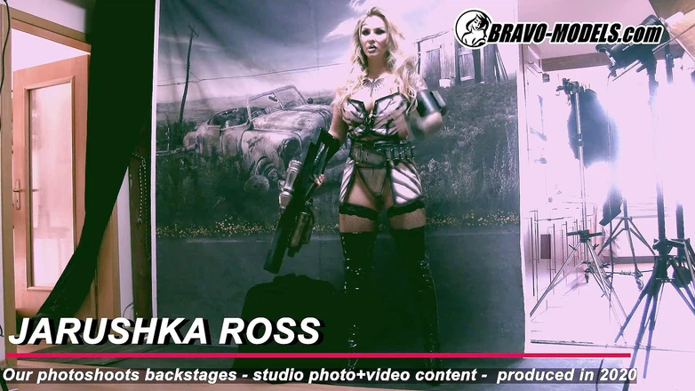 Bravo Models Media: 384-백스테이지 사진 촬영 Jarushka Ross - 성인