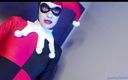 Geeky Femdom: Harley membantu malam