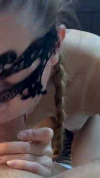 selbstgedrehter tiefer blowjob