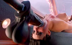 Robaatoo Speerph Hot Big-booty Babe Gets Intense Deep Throat and Pounded Hard by Massive Fucking Machine