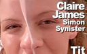 Edge Interactive Publishing: Claire James e Simon Synister fodendo, chupando facial