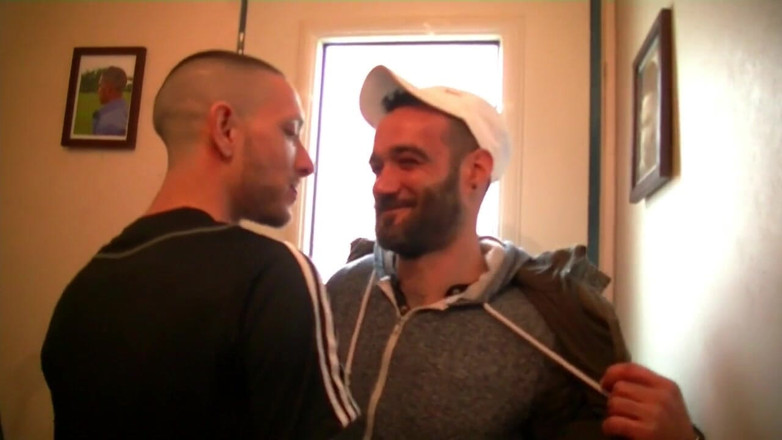 Raw French Bad boys: Twink fucked by straight boy curious