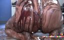 Greased Babes XXX - Greasy Tits and Oiled Asses: Mature Blonde Dana Hayes Gets Wet and Messy with Ice...