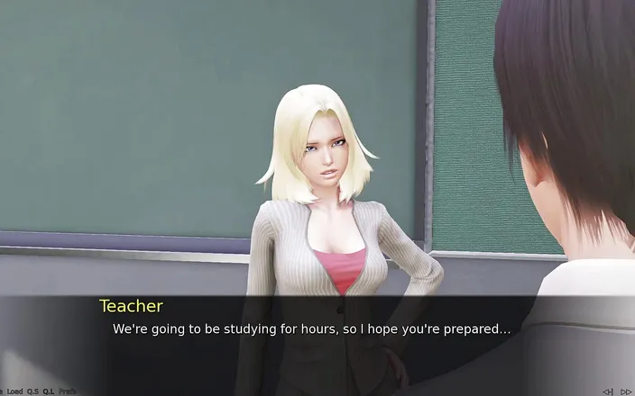 Joystick Cinema: Sex Life H - (pt 05) - Fun Time with Teacher