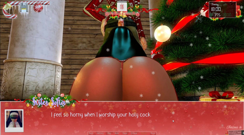 Cumming Gaming: Krismas tanpa had [permainan lucah hentai xmas] peranan polis ep.6 femdom...