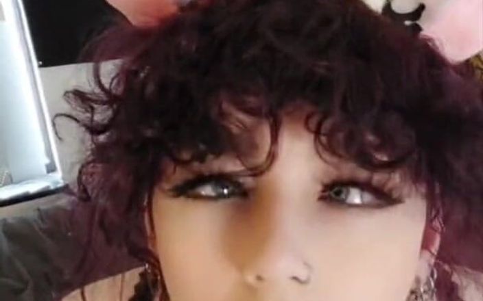 NuniCult: Gothic Femboy Cowgirl Compilation, Nuni Cums Hands Free