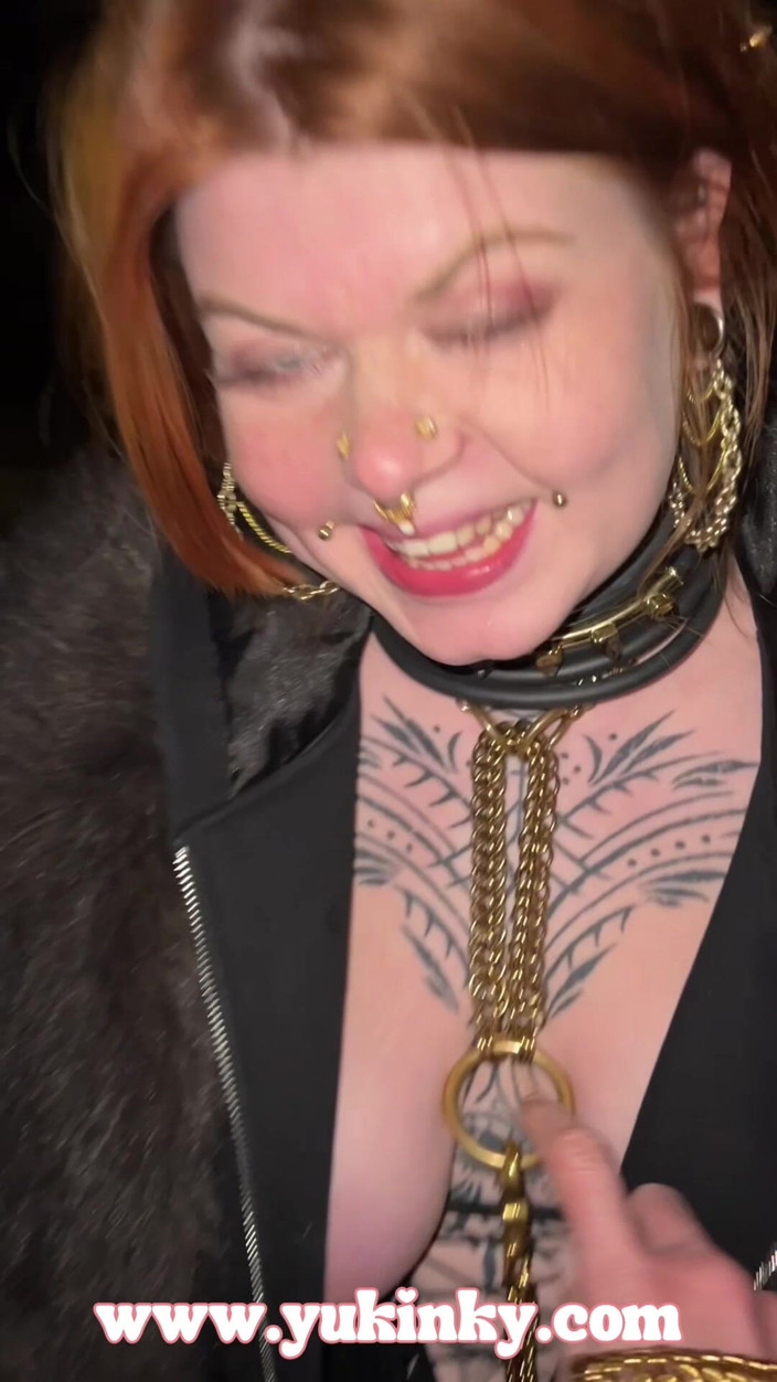 yukinky: She Makes Me Her Pup on a Leash in Berlin