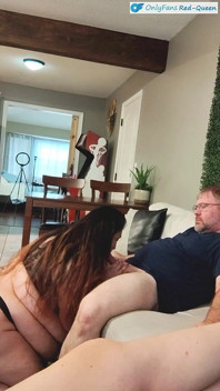 Cuckquean Selfie - Wife Watches and Films Herself Being Cucked by Younger 4'10 Thick Latina