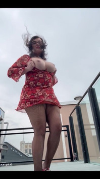Some Rooftop Posing in Lincoln, Nebraskai