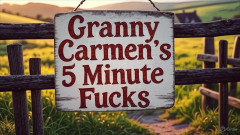 Carmen Angel: Il Grande Cazzo Bianco Di Nonna Bijou Scopa Un Dildo...