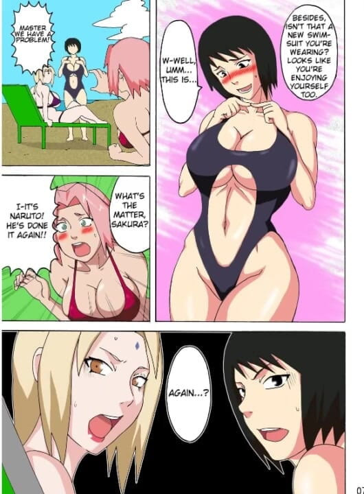 Miss Kitty 2K: Pantai Cabul Tsunade oleh Misskitty2k