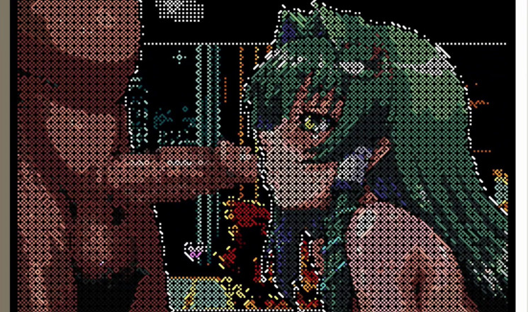 NSFWOtaku: Joc Hentai - Touhou Reimu Pixel animație sexuală hentai
