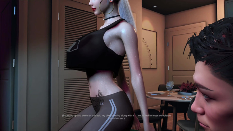 Why fuck so hard: 3D Horny Slut Yoga Teacher Teasing the Big Cock to...