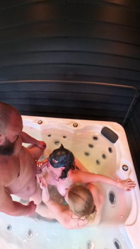 Pool Party Escalates with Two Horny Teen Pussies!