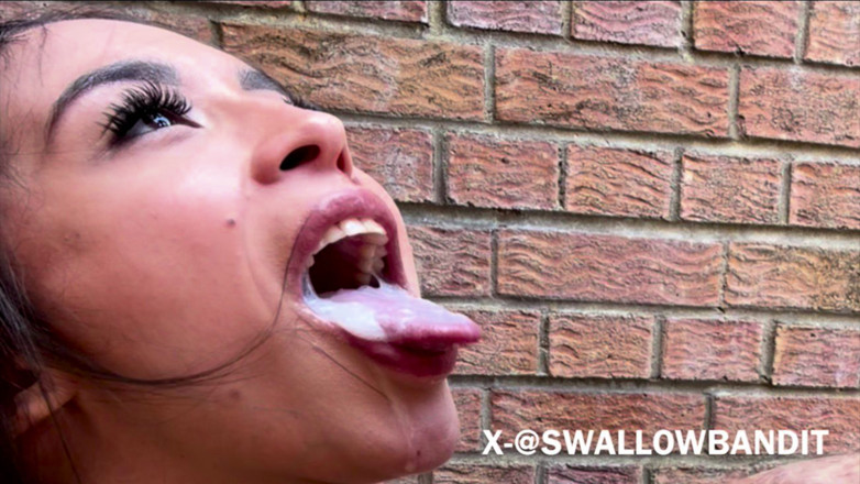 The Swingers Swallow Bandit: Swallow Bandit &amp; Priscila Belini - Compilação De Engolir Porra Com Câmera...