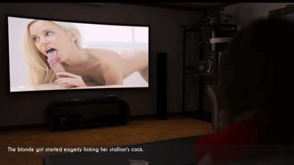 Johannes Gaming: AWAM 9 watching porn in living room