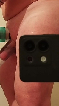 Ball Pumping and Massaging My Penis