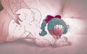 DsAnimation: Bulma estaba cansada después de la masturbación, ¡pero el descanso fue...