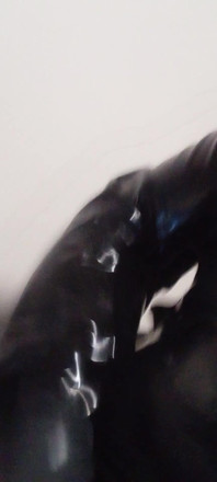Gasmask Latex Tracksuit Cum