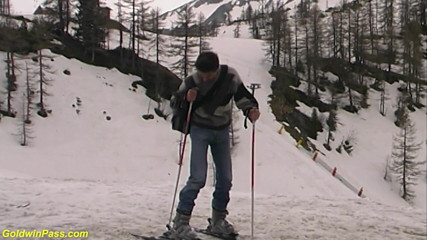 Goldwin pass: Anal fuck therapy in the snow