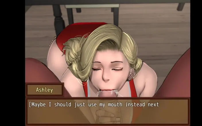 HotSummer117: Zombie's Retreat Cap 16 - the Sexy Blonde Ashley and a Handjob