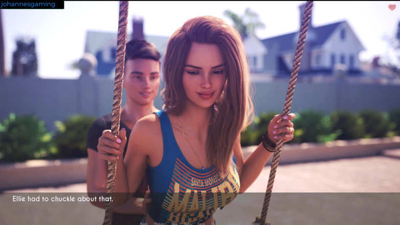 Johannes Gaming: AWAM - Dylan and Ellie have a great time together.