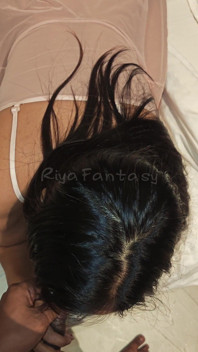 POV 웨이크 업 Riya 펠라 해주기