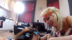 Cheeky UK girls: Dynomite British Black Cock Suckers