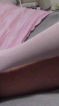 MILF Footjob and Cumshot on Pantyhose