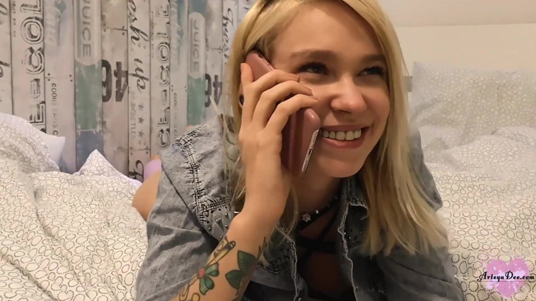 Arteya: Stepdaddy, your BBC friend fuck me - black guy fuck white...