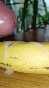 A Gay Dream Comes True. a Highly Potent Premium Sperm Donation for Your Banana Split..mp4