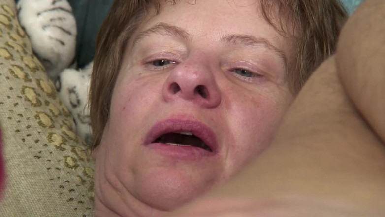 Onlyvids: horny granny masturbates and then gets fucked