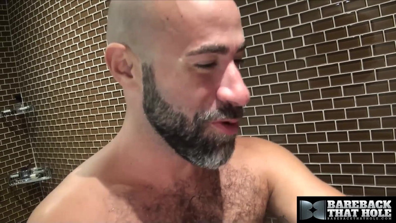 Bareback That Hole: Damon Andros vklouzne svého dlouhého ptáka do štíhlého dna Stephen Harte