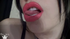 Goddess Misha Goldy: Hipnotizado Por Mis Labios Rosas Y Corrida ...