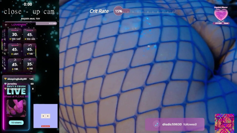 goddessXenvy: 내 망사에 사정