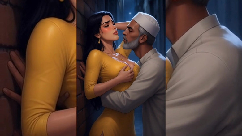 Heaven Gamez: Indiancă bhabhi grupată și futută tare de bătrânul ei vecin musulman...