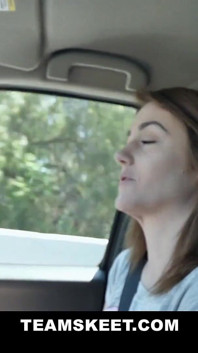 Taxi Driver Gets Some Teen Tushy