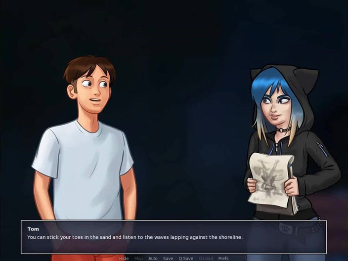Dirty GamesXxX: Summertime Saga: đêm khuya tại công viên ep.16