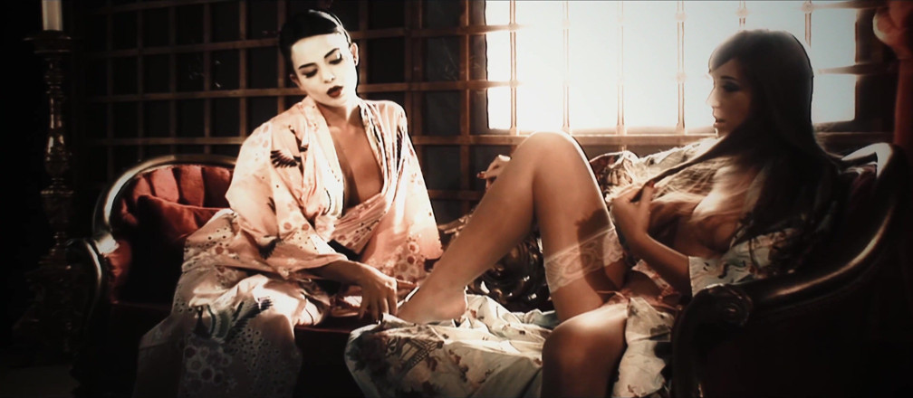 SaintPorn: Cate Harrington Is Trained by the Seasoned Geisha Sasha Cane