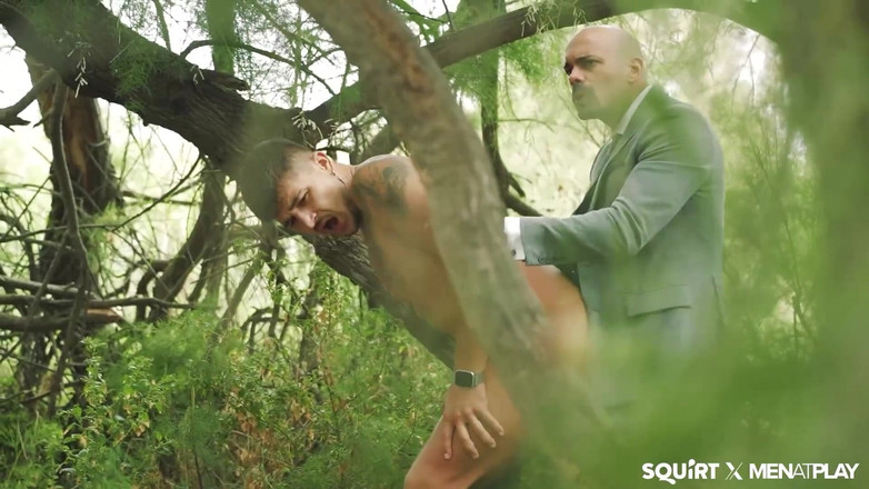 Squirt Studios: 饥渴的亚历山德罗卡布雷拉和汤姆风暴无鞍户外