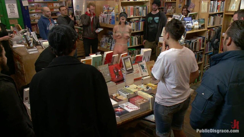 Bookstore Banging (Public Disgrace by Kink)