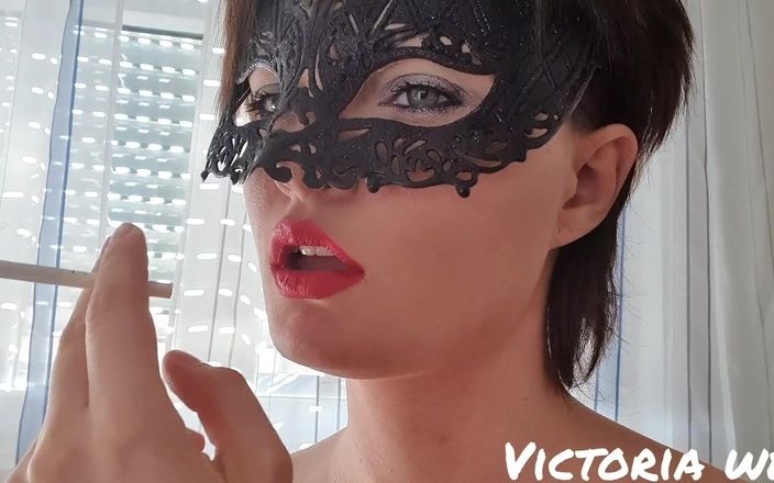 Victoria wet: Kouření fetiš.